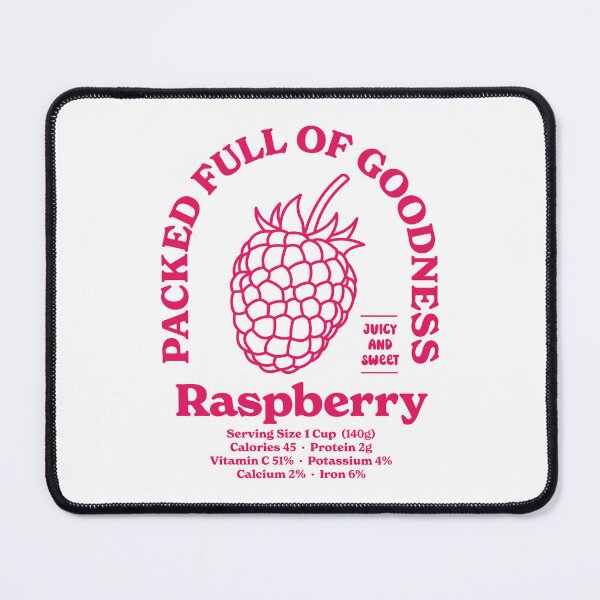Item preview, Raspberry, Fruit Nutritional Facts designed and sold by PaulSDesign.