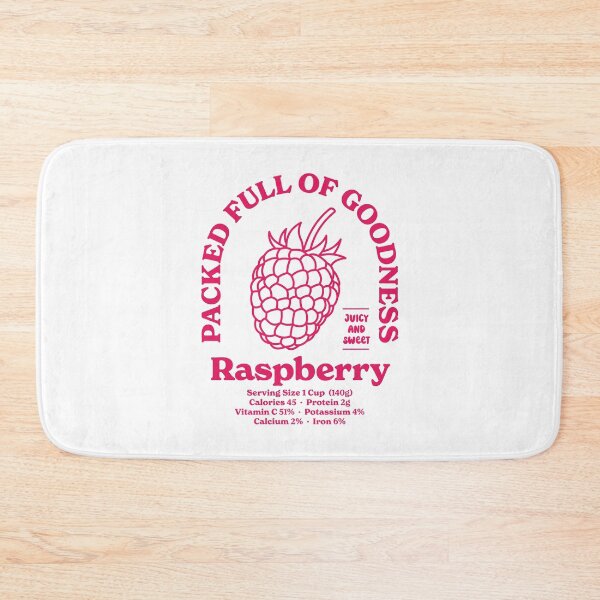 Item preview, Raspberry, Fruit Nutritional Facts designed and sold by PaulSDesign.