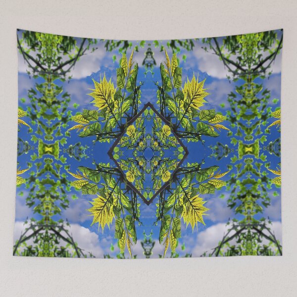 Item preview, Pattern of Ash Leaves against the sky designed and sold by Robin3DT.