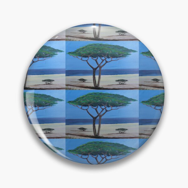 Item preview, Great Wave of Acacia trees designed and sold by annenambiro.