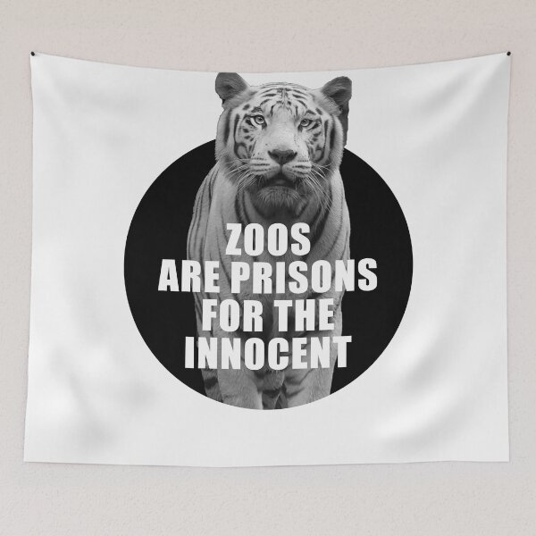 Item preview, Zoos are prisons 2 designed and sold by Nanika-akimoto.