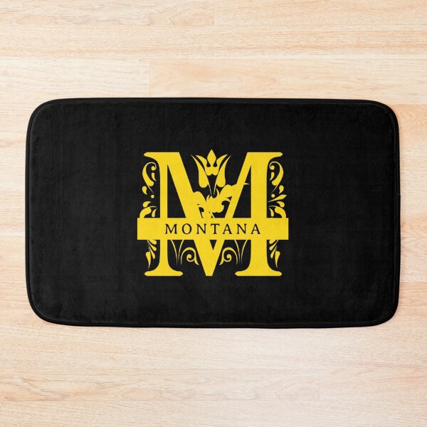 Item preview, Montana State Split Letter Monogram designed and sold by US States Merch.