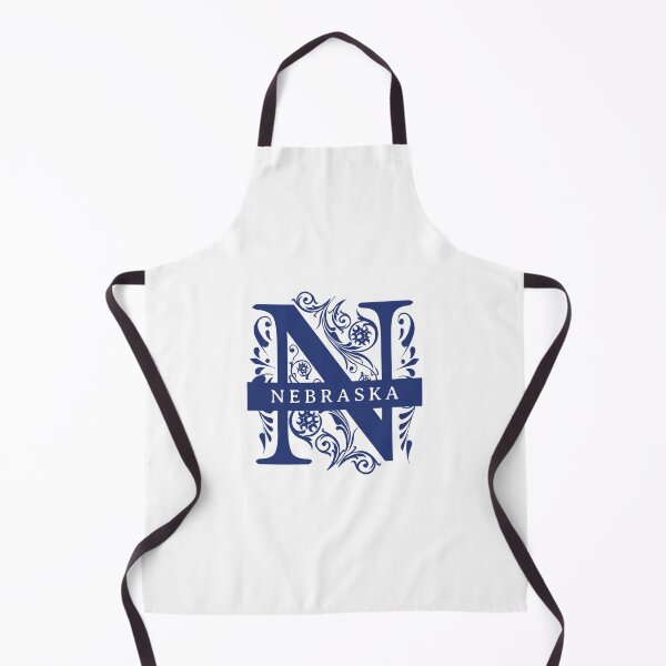 Item preview, Nebraska State Split Letter Monogram designed and sold by US States Merch.