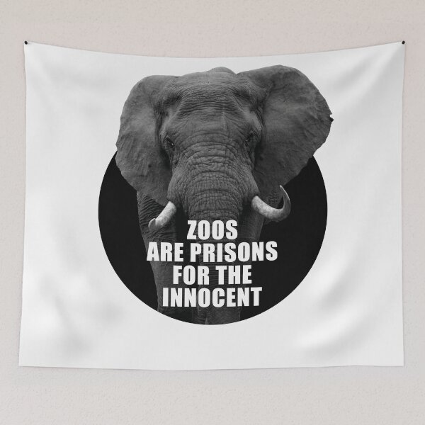 Item preview, Zoos are prisons 3 designed and sold by Nanika-akimoto.