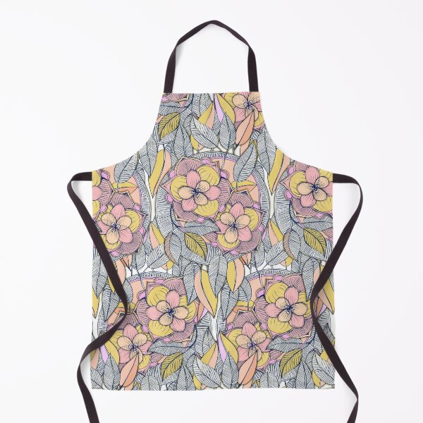 Item preview, Pink and Peach Linework Floral Pattern designed and sold by micklyn.