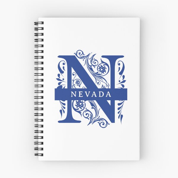Item preview, Nevada State Split Letter Monogram designed and sold by US States Merch.