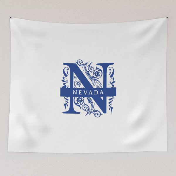 Item preview, Nevada State Split Letter Monogram designed and sold by US States Merch.