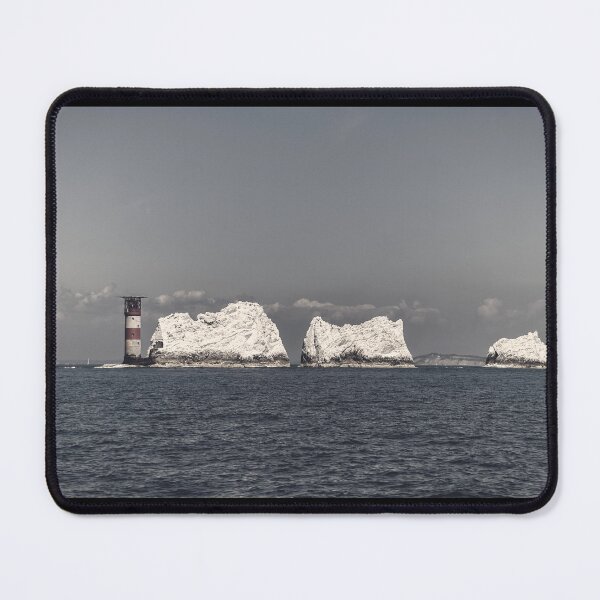 Item preview, Maritime Majesty: Needles Lighthouse Seascape designed and sold by InbalTurShalom.