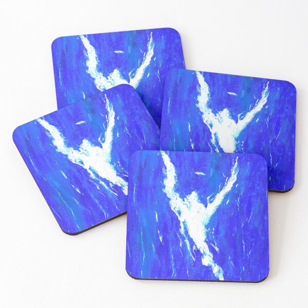 Item preview, Archangel Michael abstract painting designed and sold by Sandra  Steinke.
