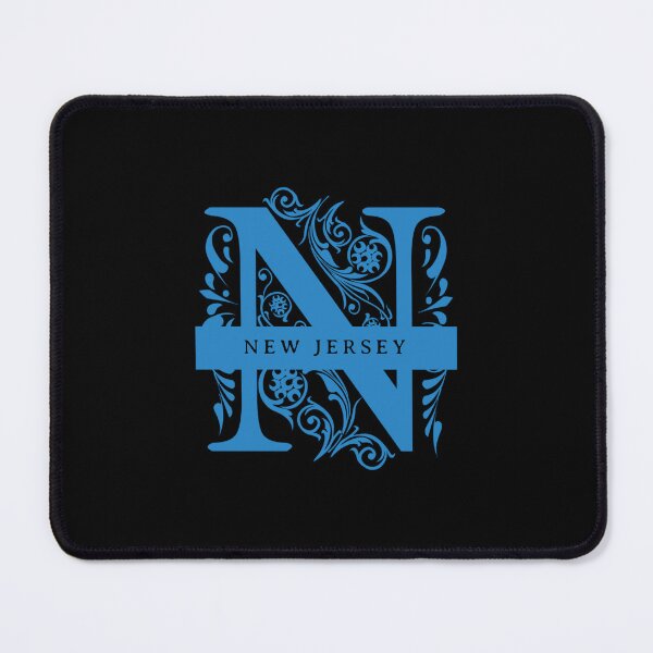Item preview, New Jersey State Split Letter Monogram designed and sold by US States Merch.