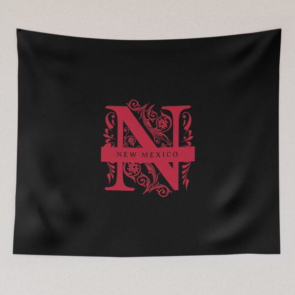 Item preview, New Mexico State Split Letter Monogram designed and sold by US States Merch.