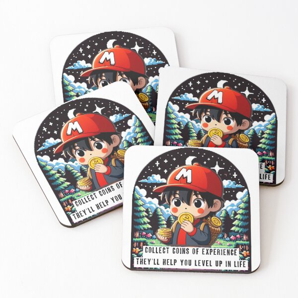 Item preview, Collect coins of experience; they’ll help you level up in life designed and sold by Hatomomox.