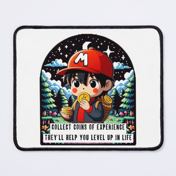 Item preview, Collect coins of experience; they’ll help you level up in life designed and sold by Hatomomox.
