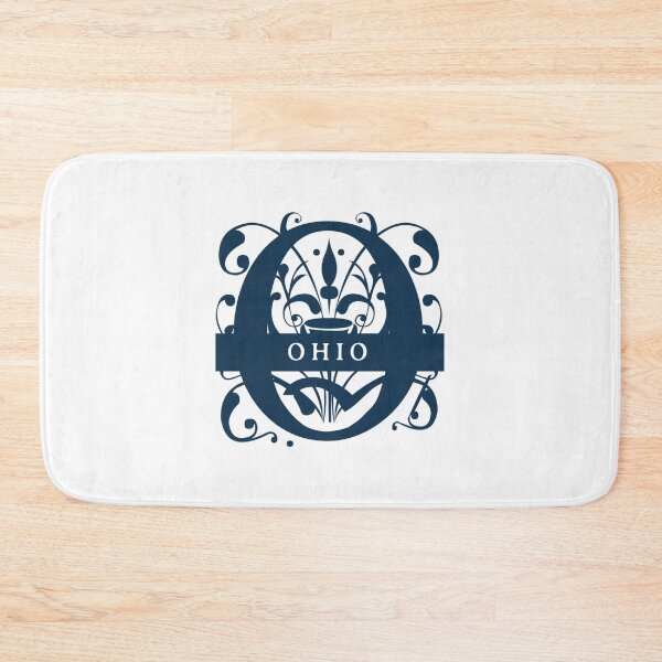 Item preview, Ohio State Split Letter Monogram designed and sold by US States Merch.