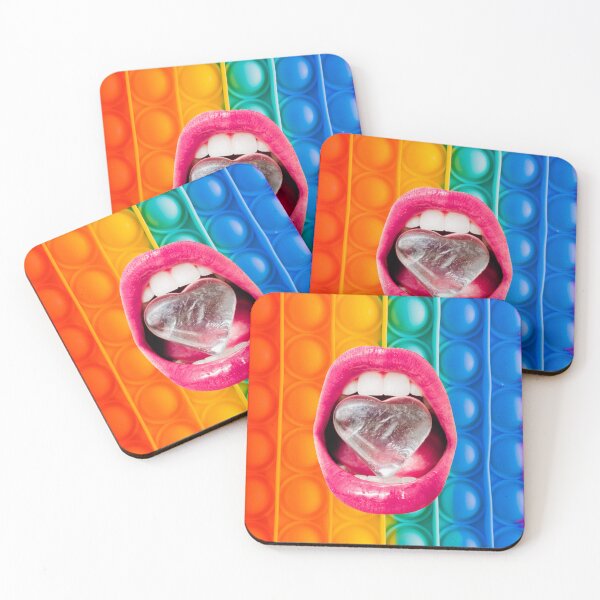 Item preview, Pop It Woman's Mouth with Heart Ice designed and sold by Samuel-Rox.