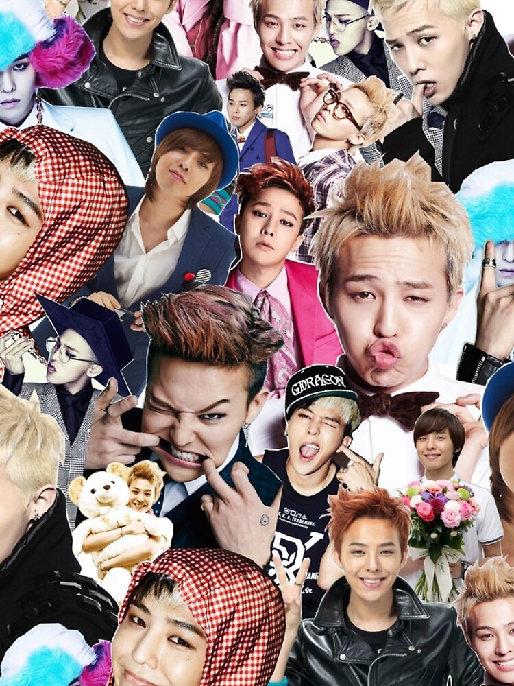 Disover The many faces of G-Dragon iPhone Case