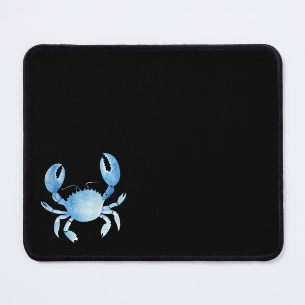 Item preview, Vibrant Blue Watercolor Crab Design for Coastal Decor designed and sold by WishMerge.