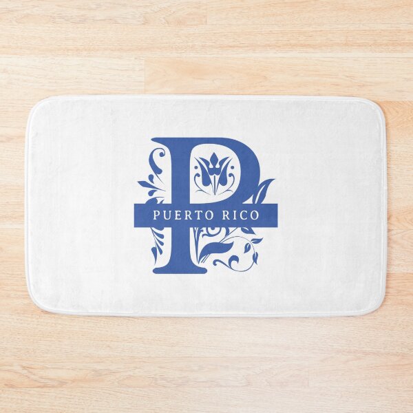 Item preview, Puerto Rico State Split Letter Monogram designed and sold by US States Merch.