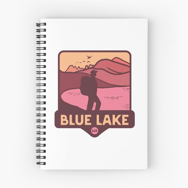 Item preview, Blue Lake – Washington hiker designed and sold by Moritz Schwäble.