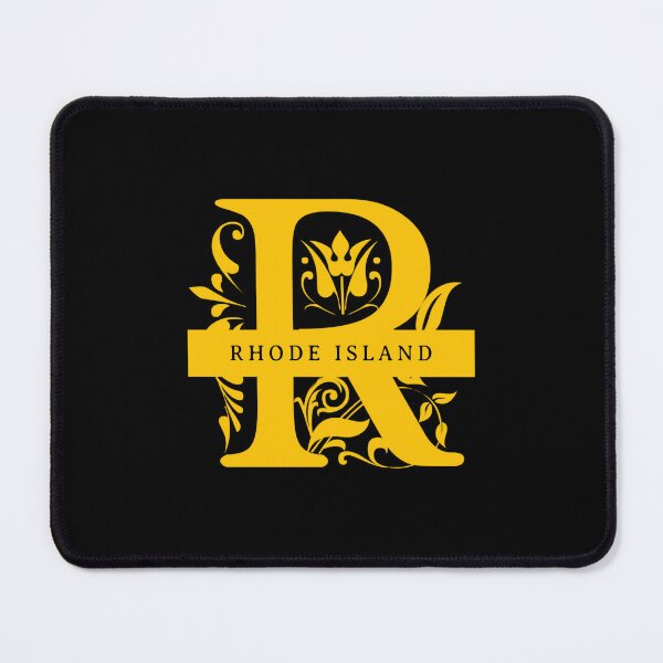 Item preview, Rhode Island State Split Letter Monogram designed and sold by US States Merch.
