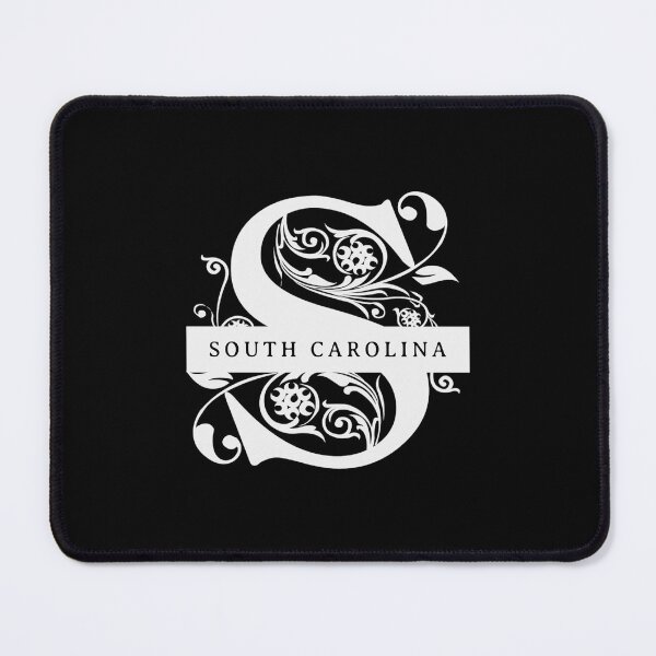 Item preview, South Carolina State Split Letter Monogram designed and sold by US States Merch.
