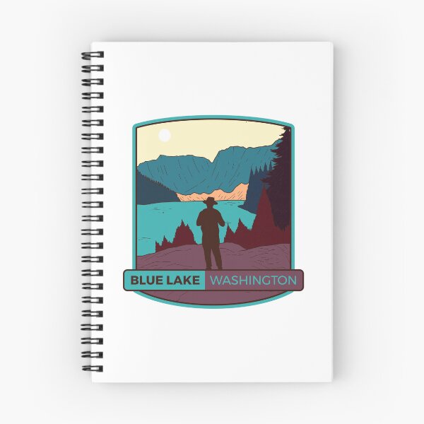 Item preview, Blue Lake – Washington hiker designed and sold by Moritz Schwäble.
