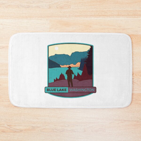 Item preview, Blue Lake – Washington hiker designed and sold by Moritz Schwäble.