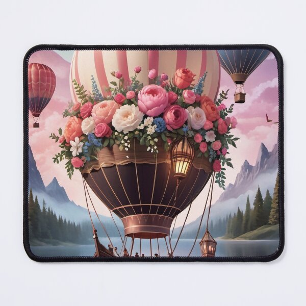 Item preview, Travel in a Flower Balloon designed and sold by M-Y-A-R-T-.