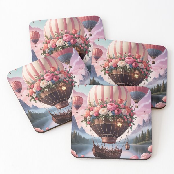 Item preview, Travel in a Flower Balloon designed and sold by M-Y-A-R-T-.