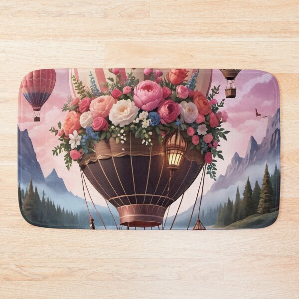 Item preview, Travel in a Flower Balloon designed and sold by M-Y-A-R-T-.