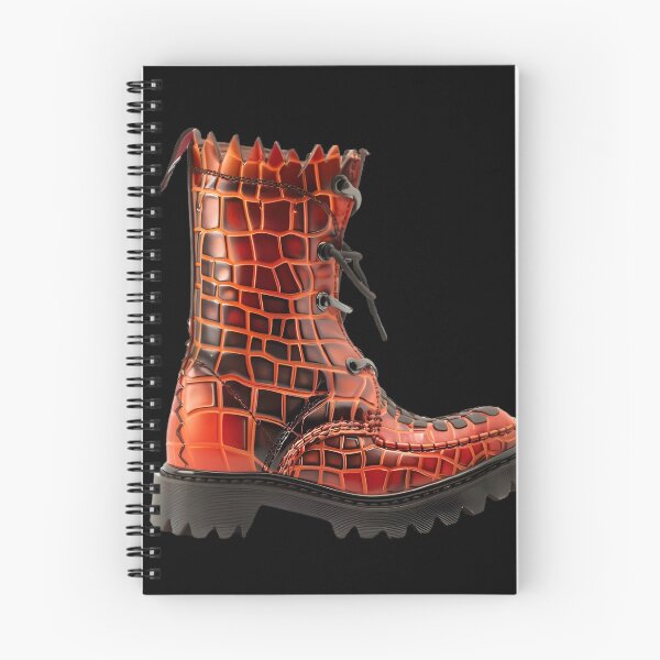 Aperçu de l'œuvre Martens Croc Rouge créée et vendue par BasedCanvas.