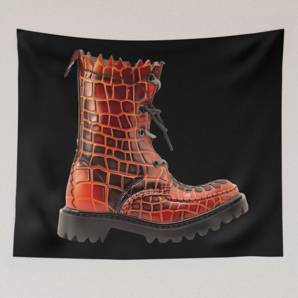 Item preview, Croc Martens Red designed and sold by BasedCanvas.