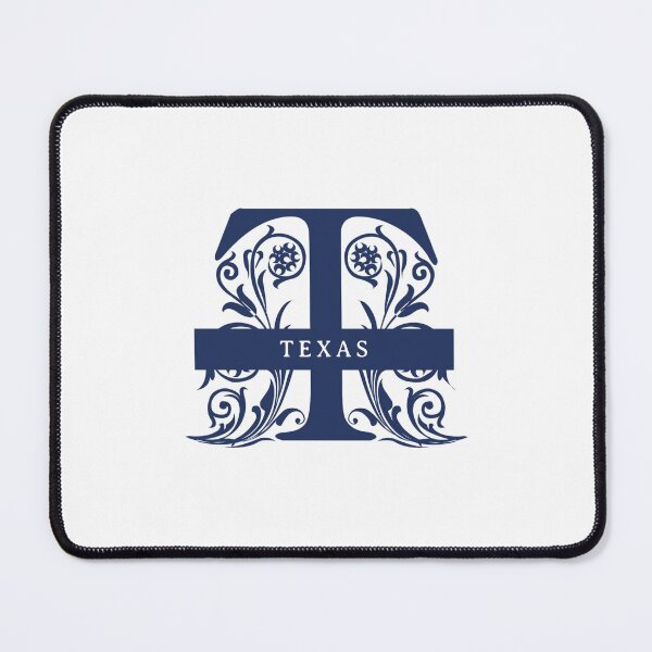Item preview, Texas State Split Letter Monogram designed and sold by US States Merch.