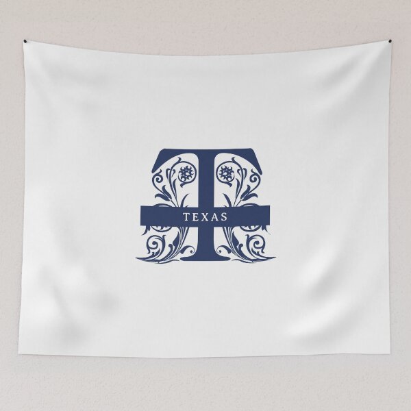 Item preview, Texas State Split Letter Monogram designed and sold by US States Merch.