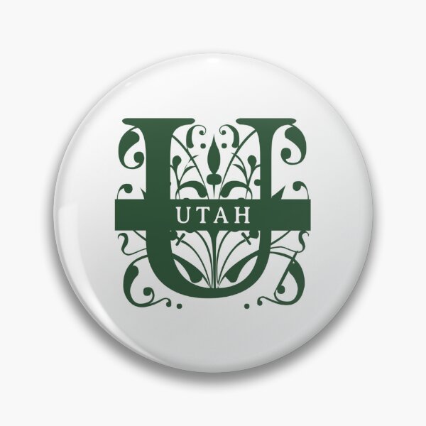 Item preview, Utah State Split Letter Monogram designed and sold by US States Merch.