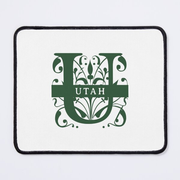 Item preview, Utah State Split Letter Monogram designed and sold by US States Merch.