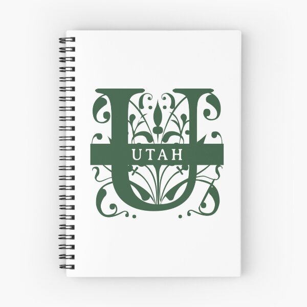 Item preview, Utah State Split Letter Monogram designed and sold by US States Merch.