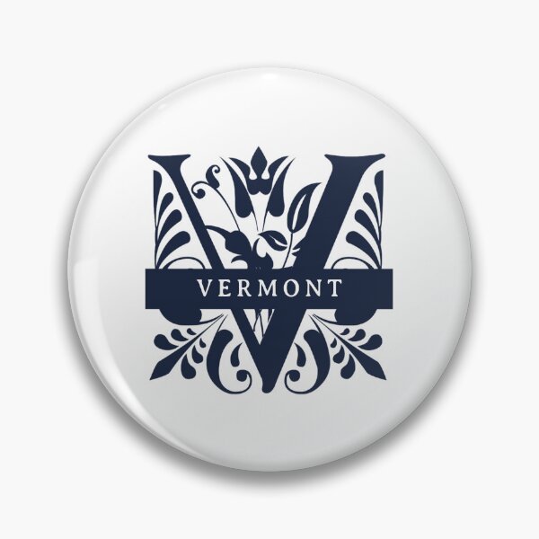 Item preview, Vermont State Split Letter Monogram designed and sold by US States Merch.