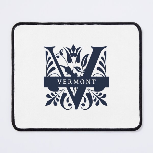 Item preview, Vermont State Split Letter Monogram designed and sold by US States Merch.