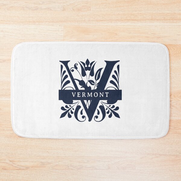 Item preview, Vermont State Split Letter Monogram designed and sold by US States Merch.