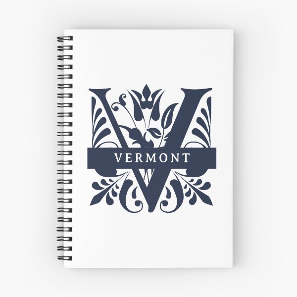 Item preview, Vermont State Split Letter Monogram designed and sold by US States Merch.