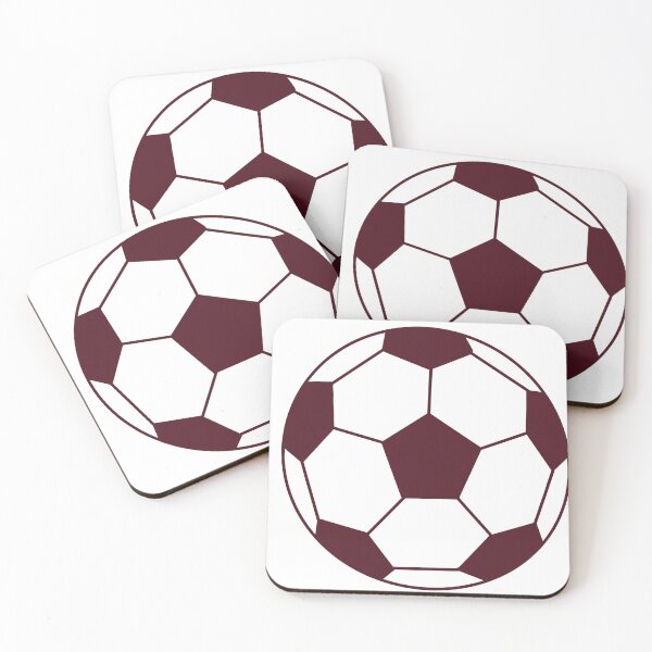 Item preview, Soccer Ball Maroon designed and sold by Whylimecreates.