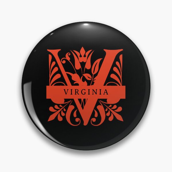 Item preview, Virginia State Split Letter Monogram designed and sold by US States Merch.