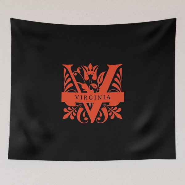 Item preview, Virginia State Split Letter Monogram designed and sold by US States Merch.