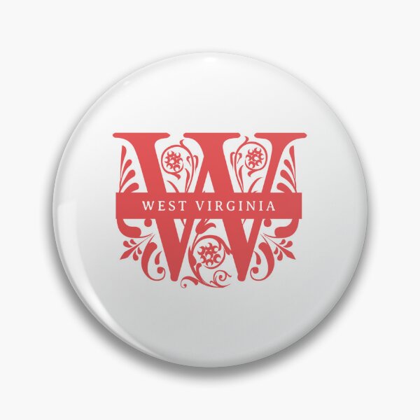 Item preview, West Virginia State Split Letter Monogram designed and sold by US States Merch.