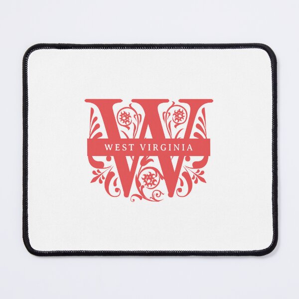 Item preview, West Virginia State Split Letter Monogram designed and sold by US States Merch.