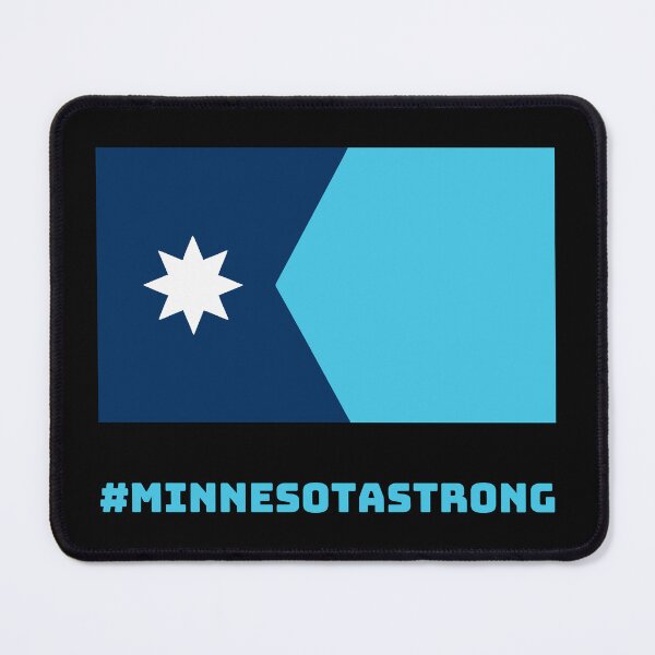 Item preview, New Minnesota State Flag - #minnesotastrong designed and sold by Paul's Picks Shop.