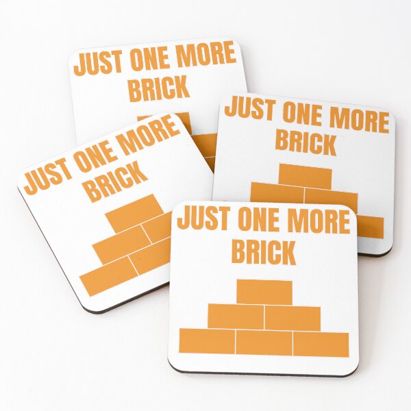 Item preview, Just One More Brick designed and sold by Minimalismat.