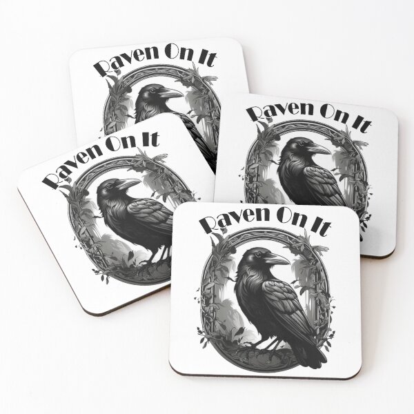 Item preview, Raven On It - Mystical Nature Raven Art on Merchandise - LaLi Designs designed and sold by LaLi-Designs.