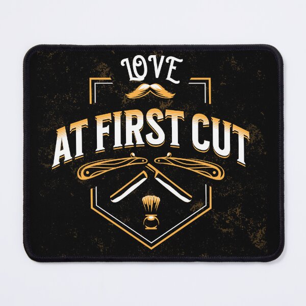 Item preview, Love At First Cut Barber Quote designed and sold by DomTeesHaven.